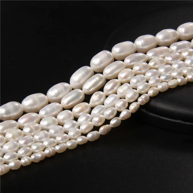 3-9mm Natural Purple Freshwater Pearls Punch Pearl Beads for DIY Women  Elegant Necklace Bracelet Jewelry Making 15'' Wholesale - AliExpress