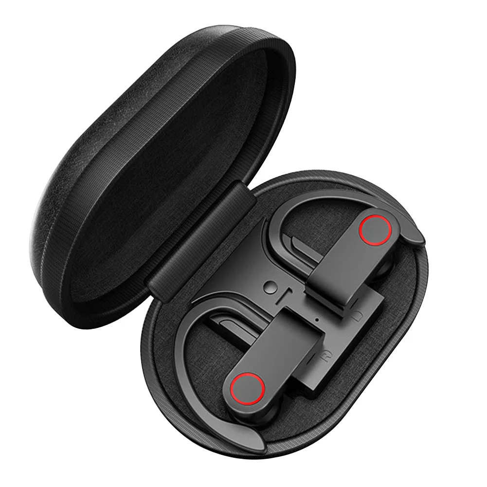Дорожные мини наушники Bluetooth 5,0 домашние HIFI Беспроводные наушники с микрофоном зарядная коробка Громкая связь шумоподавление стерео бег