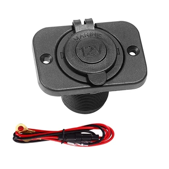 

Cigarette Lighter Distributor 12V Car Cigarette Lighter Adapter Socket for Car Motorcycle Boat Universal Waterproof DC Cigarette