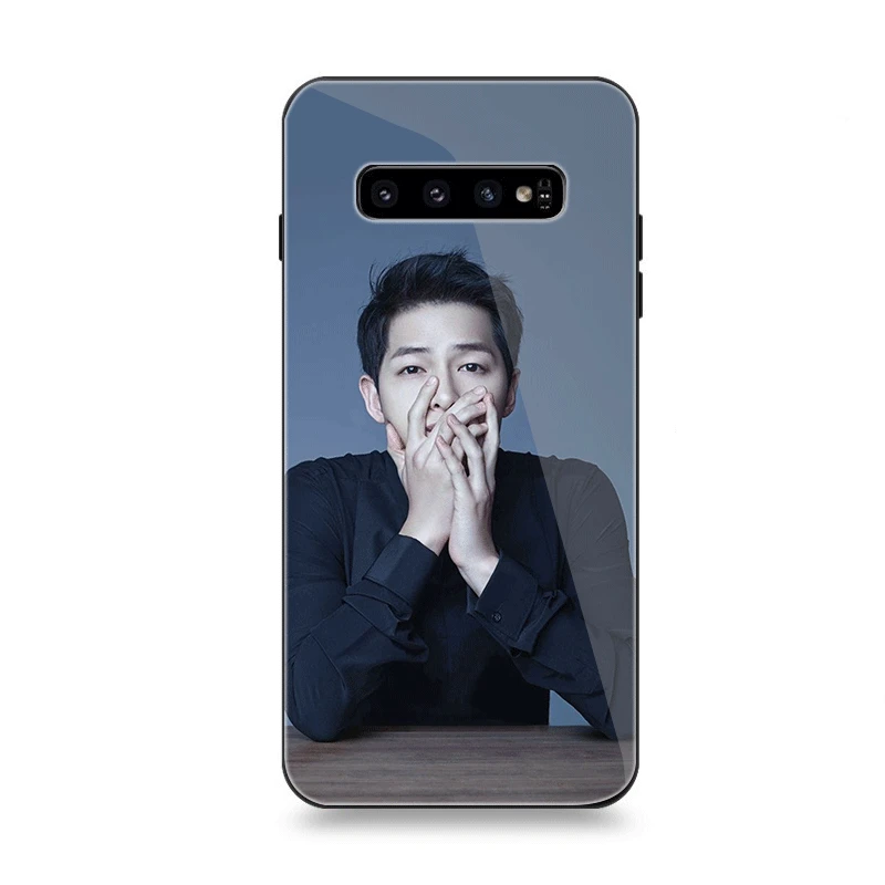 Мобильный чехол для телефона Стекло для samsung A10 A20 A30 A40 A50 A60 A70 S7 край S8 Plus Note 8 9 S10 крышка сон Джун Ки - Цвет: G12