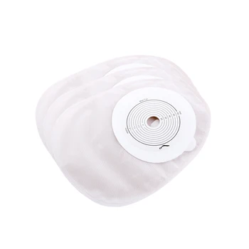 

10 Drainable Pouches Cut-to-Fit Ostomy Bags Disposable Skin Barrier Closed Colostomy Bags for Colostomy Ileostomy Stoma Care