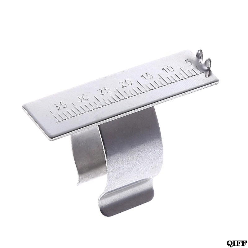 Endo Gauge палец линейка измерительная шкала эндодонтические стоматологические инструменты кольцо