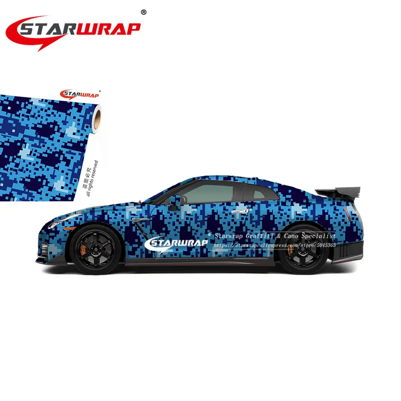 273 Star wrap камуфляжная воздушная сливная виниловая наклейка покрытие на автомобиль капот лодка покрытие для ноутбука - Название цвета: 273
