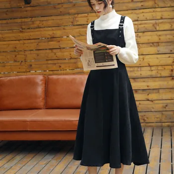 

Spring Autumn French Women Two Piece Set Elegant Long Dresses & Knitted Sweater Tops 2 Piece Set Women 2020 Preppy Style