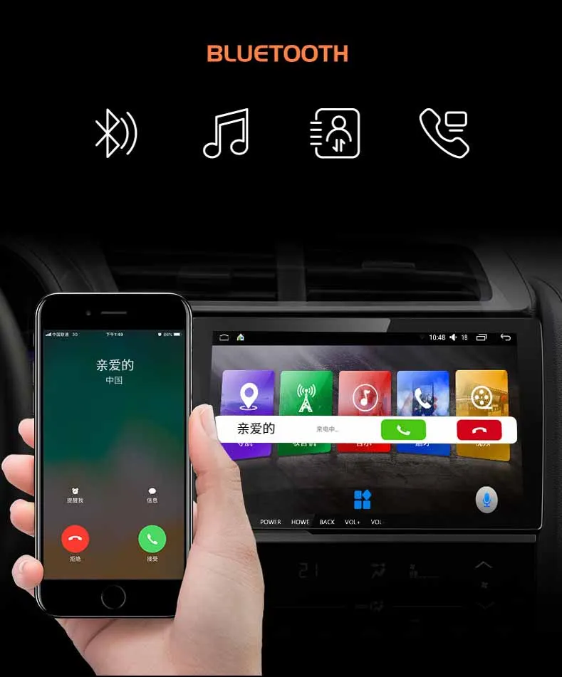 Clearance Android 8.1 9.66‘’ Touch screen car multimedia video Player subwoofer carplay GPS navi Auto radio Bluetooth for Audi TT 5