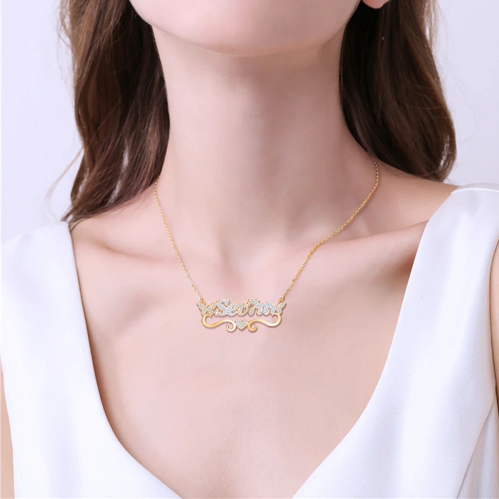 

Ожерелье с кулоном с именем на заказ, ожерелье с именем из белого камня, ожерелье с именем на заказ с бабочкой, ювелирный подарок