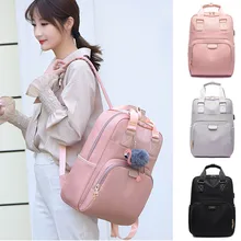 Водонепроницаемый рюкзак для ноутбука женский модный рюкзак для девочек 13 13,3 14 15 15,4 15,6 дюймов женский рюкзак Оксфорд обе Плечи сумка