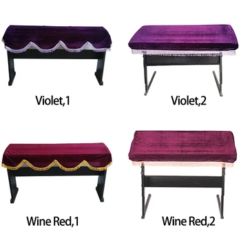 

School Tool Dust Proof Universal Pleuche Tassel 88/61 Keys Keyboard Protective Home Accessories Electric Piano Cover Bag Storage