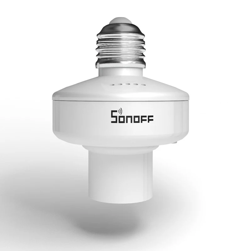 SONOFF Slampher R2 E27 смарт-лампочка WiFi держатель переключатель RM433 беспроводная домашняя Автоматизация совместима с Alexa Amazon Google Home - Комплект: Bulb Holder