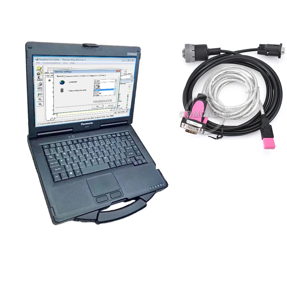 

Thermo King forklift diagnostic Wintrac Thermo King Service Tool CAN USB Interface Thermo King diagnostic cable with cf52 laptop