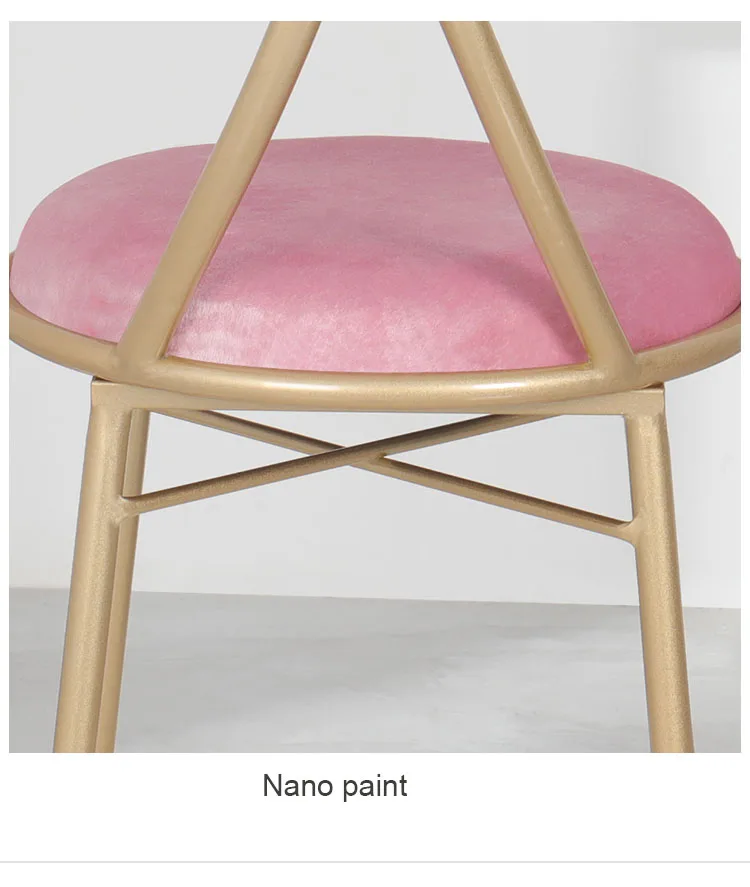 Chair Living Room Chairs Metal Butterfly Bow Backrest Make Up Dining Chair Desk Chairs кресло для отдыха chaises Salle Manger