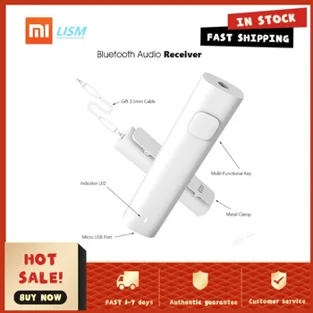 

"Xiaomi Mijia Bluetooth 4.2 Audio Receiver Portable Wired to Wireless Media Adapter for 3.5mm Control Channels Scale Max Speed"