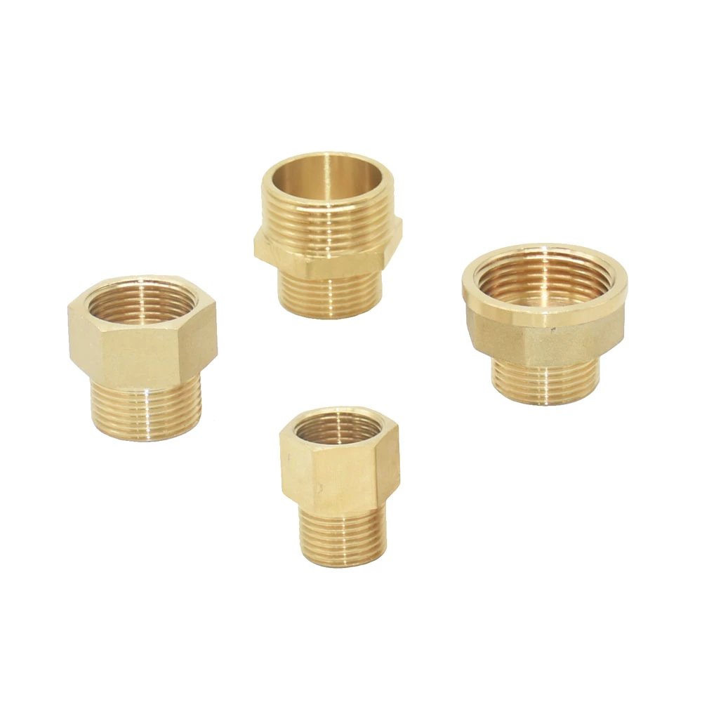 Brass Male 1/2 3/4 1 Inch Female Threaded Connector Pipe Repair Extend