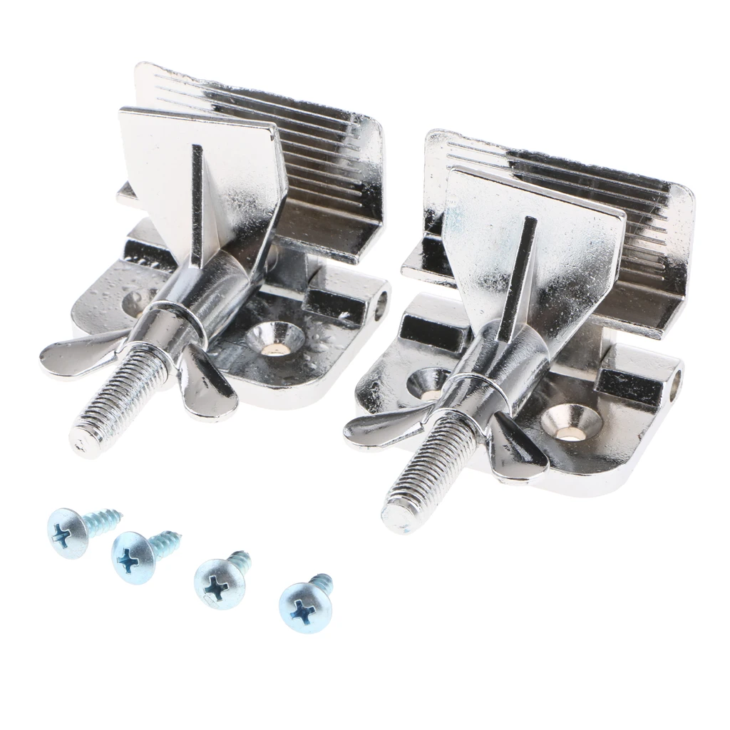 

Lot 2Pcs Silk Screen Printing Butterfly Hinge Clamp with 4 Screws