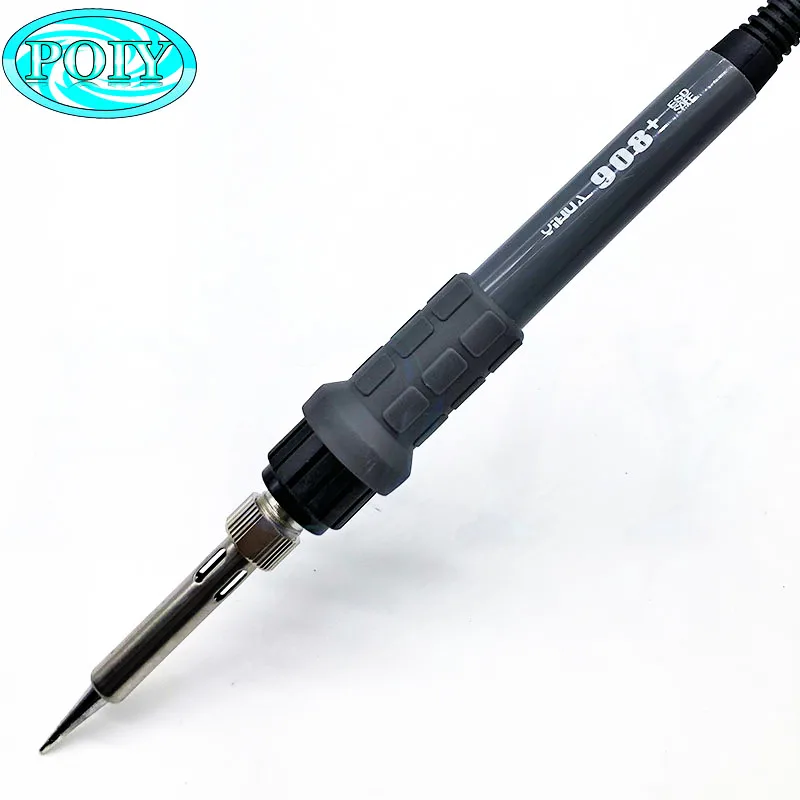 YIHUA 908 + модернизированная светодиодная цифровая паяльная станция 908D Портативный