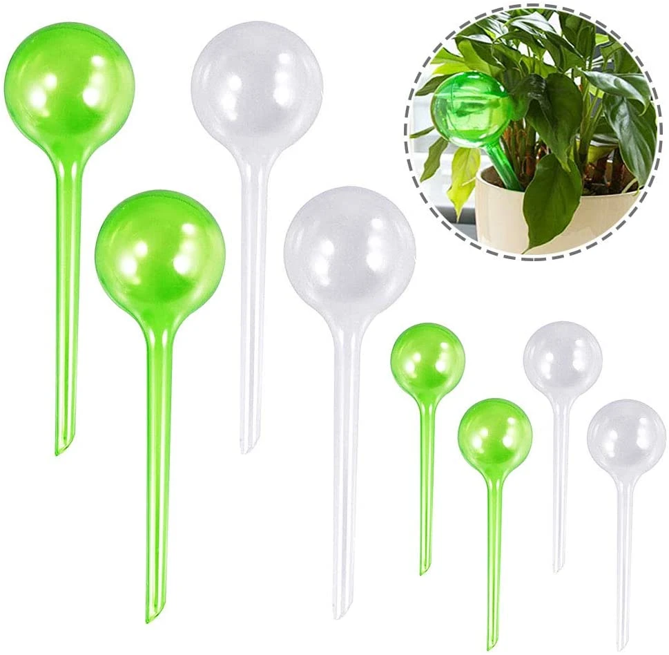 5pcs Automatic Plant Water Feeder Self Watering Plastic Ball Indoor Outdoor Flowers Water Cans Flowerpot Drip Irrigation Device