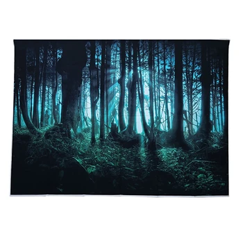

7X5FT Vinyl Photography Backdrop Background Studio Props Halloween Forest