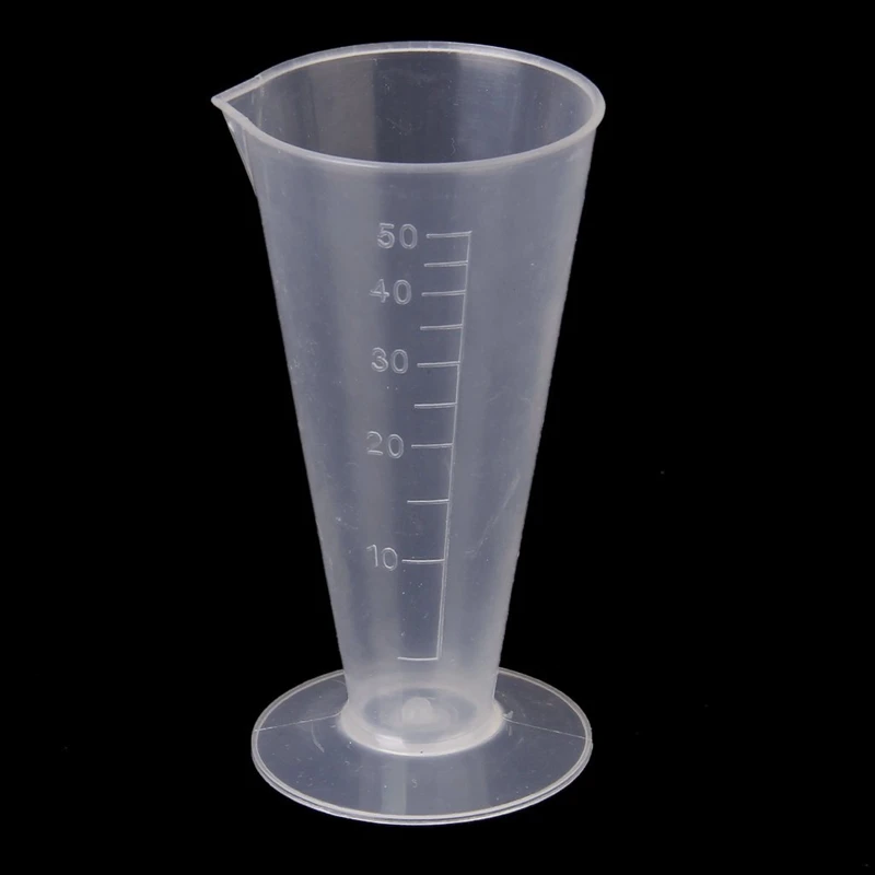 

HOT 50ml Kitchen Laboratory Plastic Measuring Cup