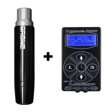 Профессиональный комплект татуировки включает в себя Колибри Bronc-V5 роторная машина татуировки ручка швейцарский мотор с hp-2 татуировки питания