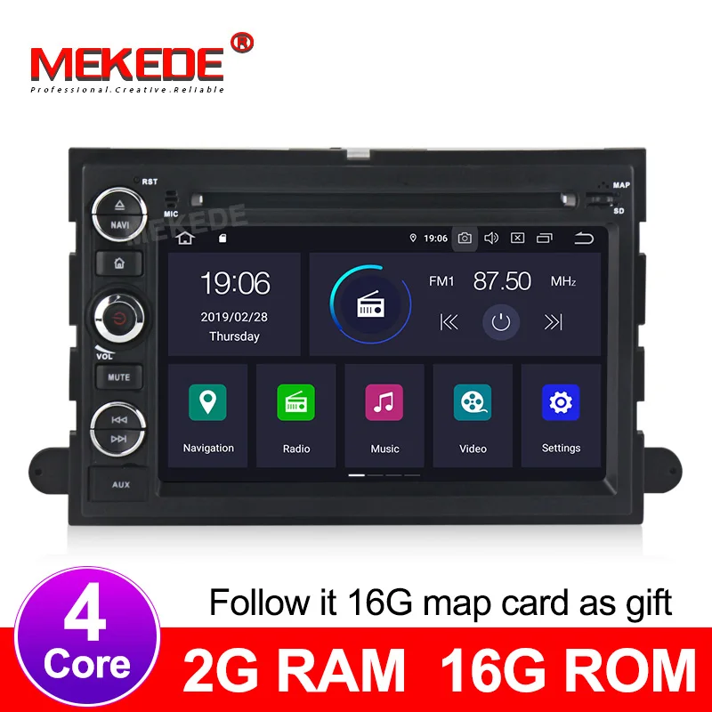 Автомобильный мультимедийный плеер PX5 Android 9 0 4 + 64G Авторадио автомобильный dvd для