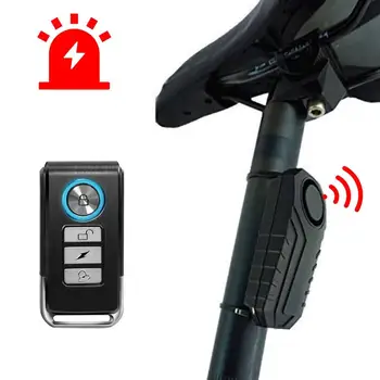Sensor de vibración antirrobo de seguridad para bicicleta eléctrica, alarma de advertencia, accesorios eléctricos para motocicleta, altavoz para bicicleta