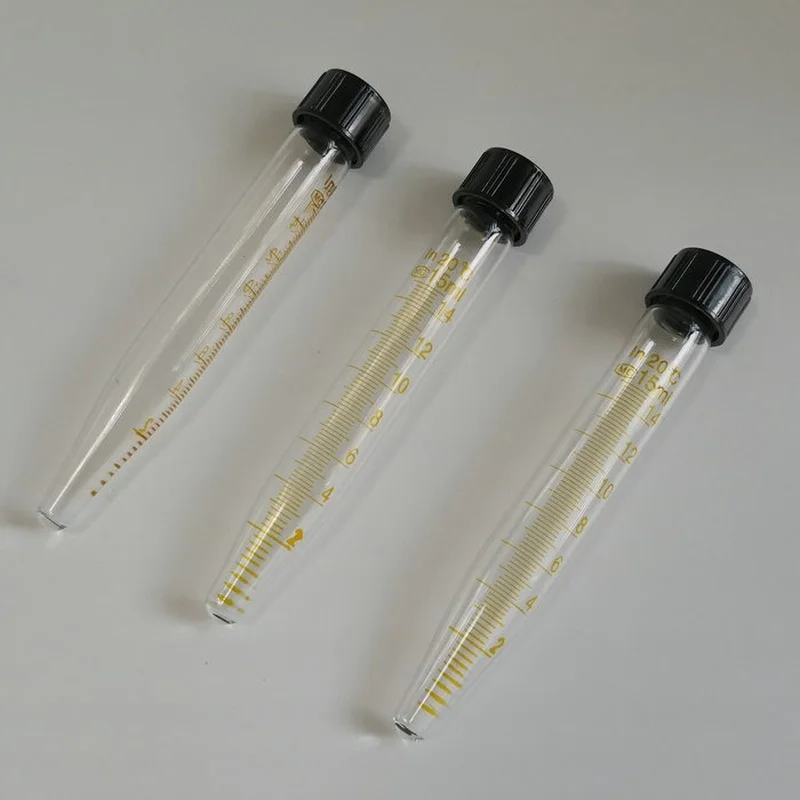 

10Pcs/Lot 15ml Glass Centrifugal Test Tube With Graduation Conical Bottom