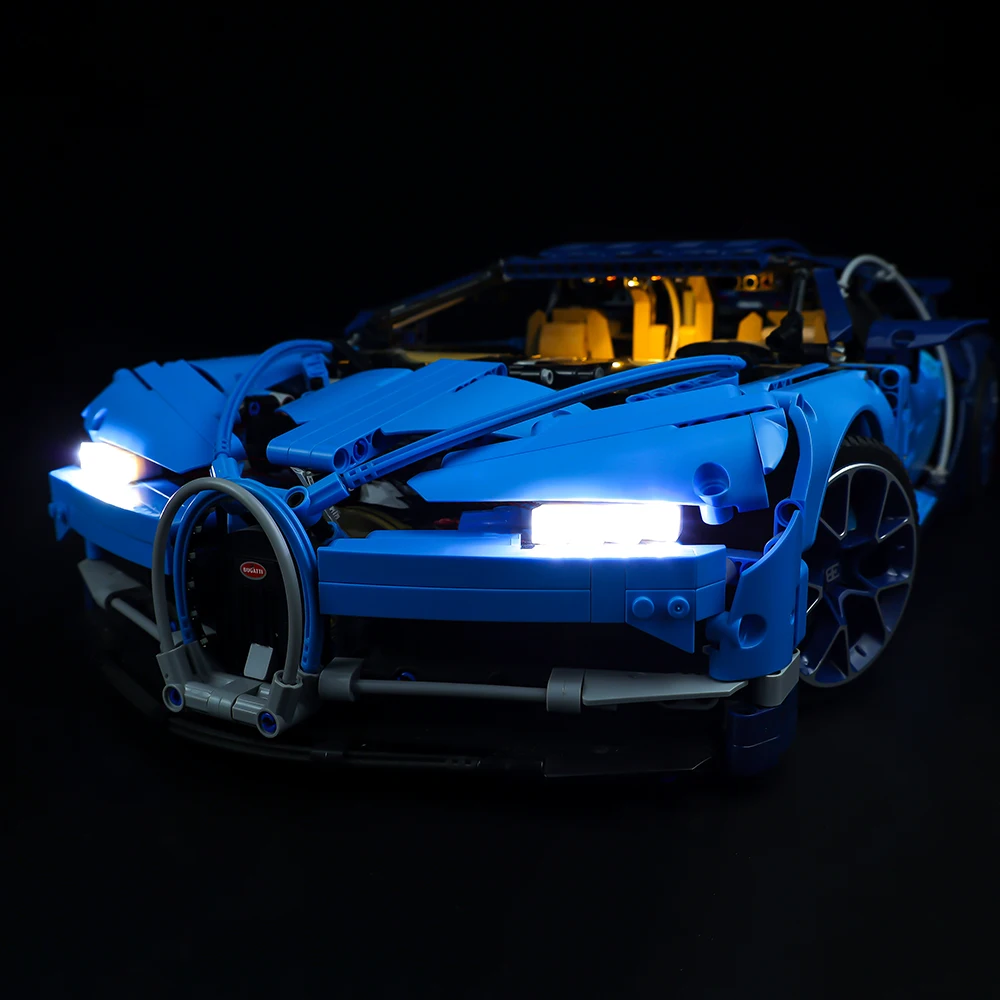 Neu LED Beleuchtung Light Kit ONLY für LEGO 42083 Bugatti Chiron Technic Set 