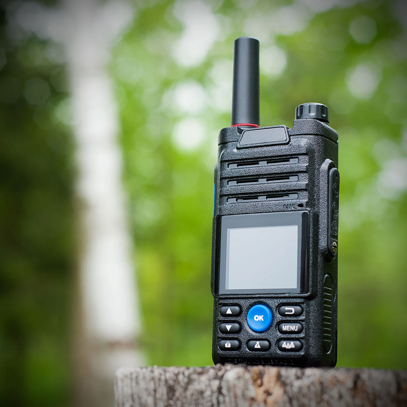 Due Set Zello 4G Radio Mobile Real Ptt Rete Android Walkie Talkie Per La Caccia 50 Km 100 Km Sim Card 4G Poc Radio