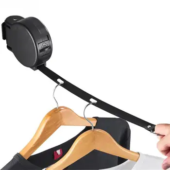 

Multifunctional With Hanger Hole Retractable Long Organizer Indoor Clothes Line