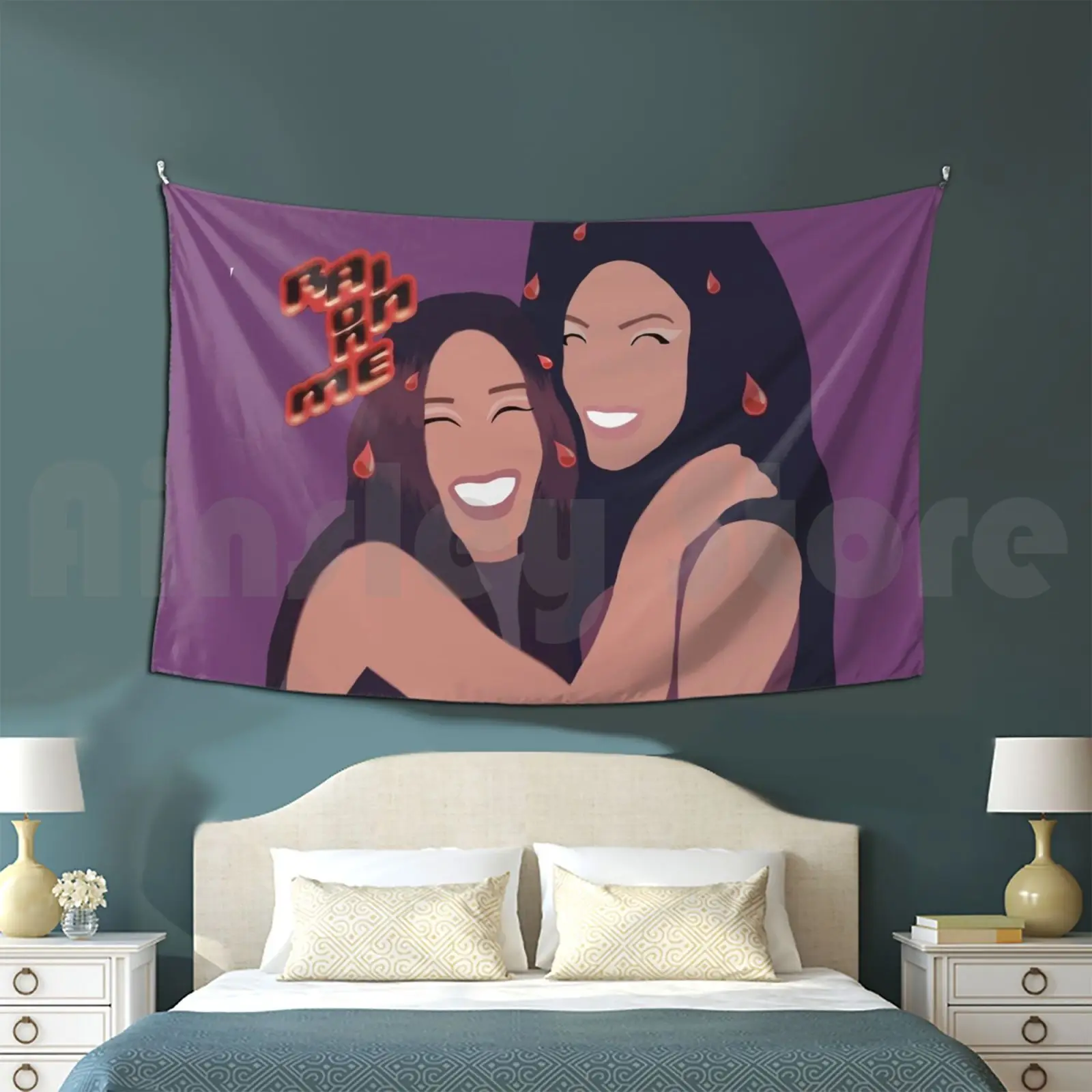 Rain On Me By Gaga & Ariana Arazzo Personalizzato Rain On Me Ariana Gaga Grande Rain On Me Music Pop Queen