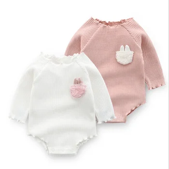 

Spring Autumn Infant Clothing Newborn Baby Clothes Long Sleeved Cute Body Suit Baby Cotton Bag Fart Jumpsuit Sibling Outfits
