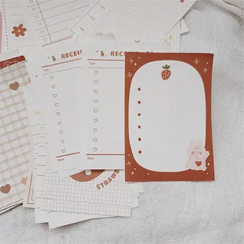 

257Pcs Kawaii Postcards Cute Cartoon Girls Stickers List Memo Card Note Material Daily Planner Label DIY Scrapbooking Stationery