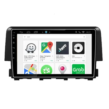 

ChoGath 10.2'' car Multimedia Player Quad Core Android 9.0 Car Radio GPS Navigation Player for Honda Civic 2016 2017 with Canbus