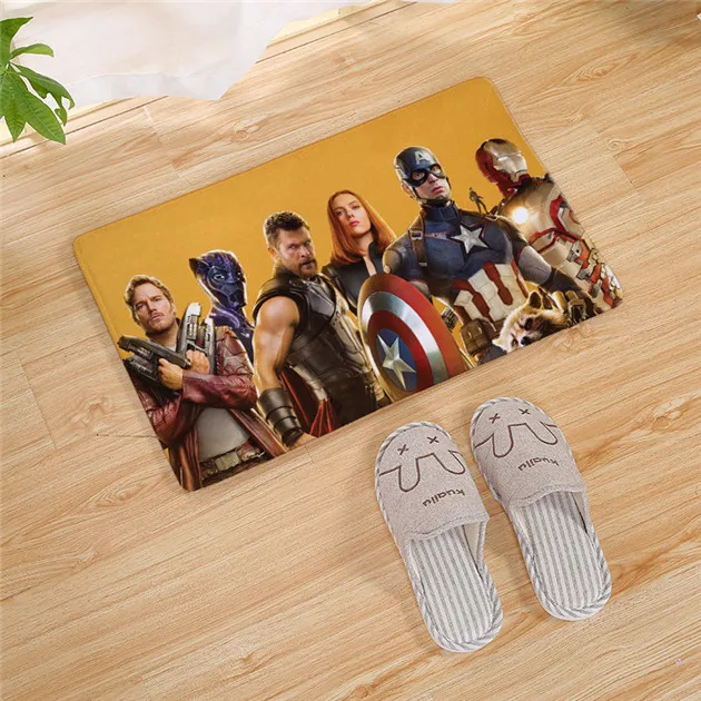 Avengers4 кухонный коврик для ванной комнаты коврик у входной двери нескользящий коврик для пола домашний Впитывающий Коврик коврик мат для ванной - Цвет: 11