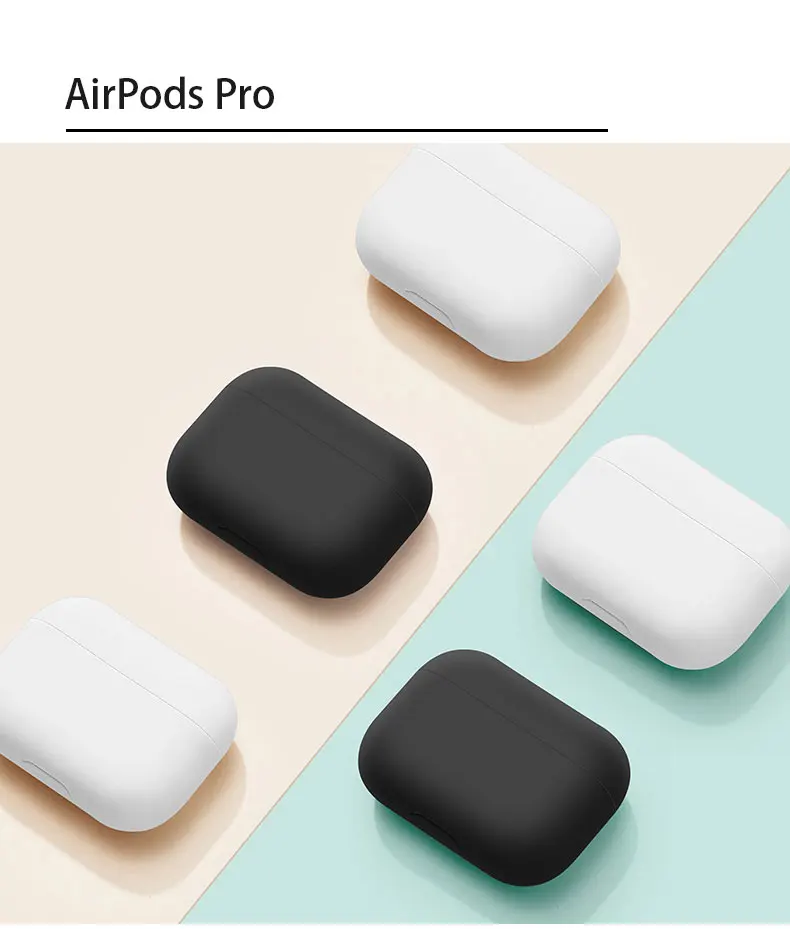 Жидкий силиконовый чехол для APPLE AirPods Pro 2 3 защитный чехол и ультра тонкий беспроводной Bluetooth аксессуары для беспроводной гарнитуры