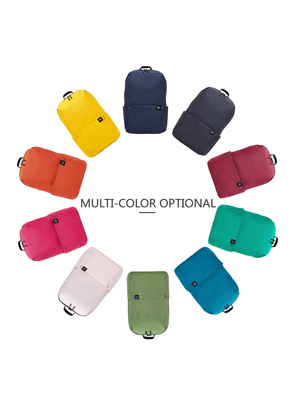Xiaomi Mi Backpack Waterproof Colorful Unisex Sports Pack