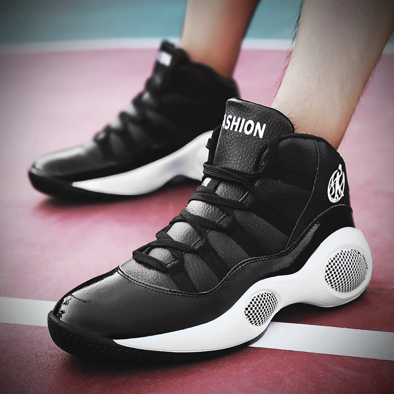 Баскетбольная обувь для мужчин Jordan спортивные высокие кроссовки для улицы удобные амортизирующие кроссовки спортивные кроссовки для фитнеса Basket Homme