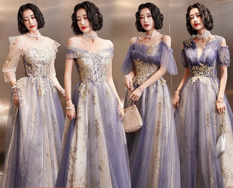Acquistare Abito Da Damigella Donore Sorella Della Sposa Abiti Abiti Robe  Soiree Seiller Applique Applique Vestido Ball Gown Elegante Long Gala  TS2087 Economico | Consegna Veloce E Qualità | DHgate Italy