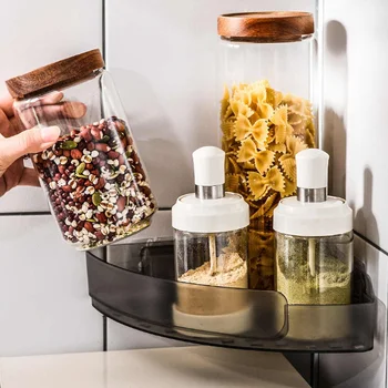 

Corner Shower Shelf Bathroom Shampoo Shower Shelf Holder Kitchen Storage Rack Organizer Wall Mounted Type