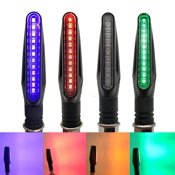 

For Yamaha BT1100 XJR400 MT10 FZ 09 07 6 FAZER 6R FZ8 MT125 LED Motorcycle Turn Signal Lights Flashing Signal Lamp Accessories