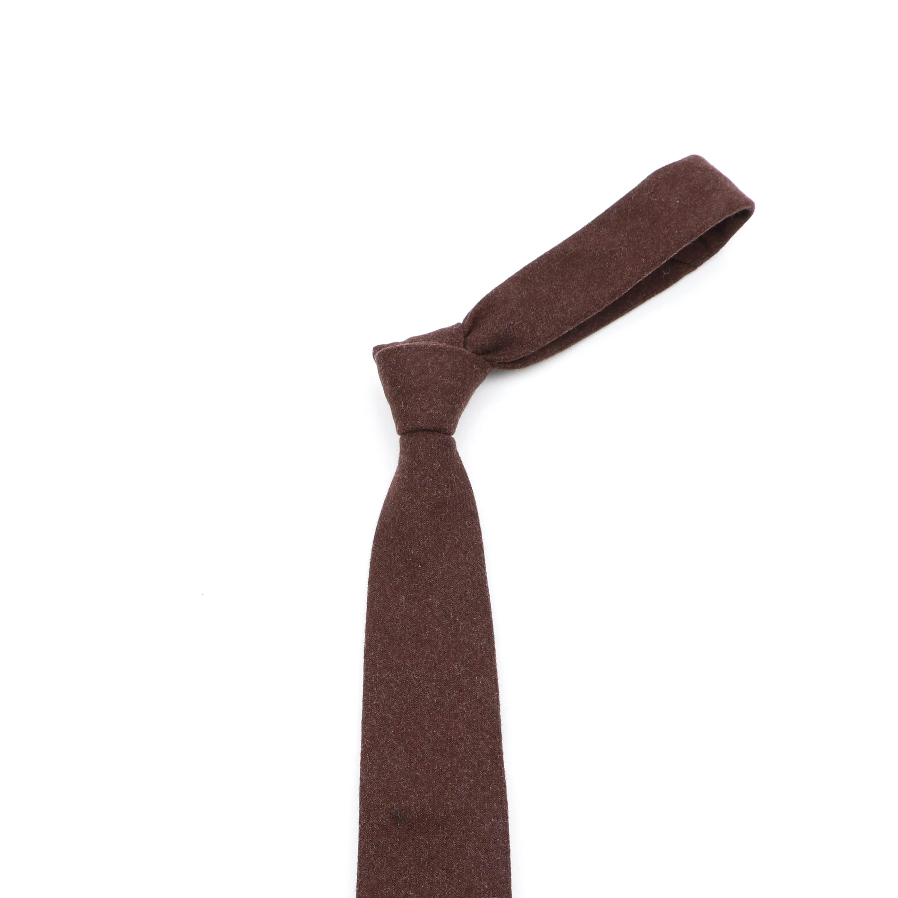 Fashion Men's Wool Necktie Skinny Solid Narrow comfortable Tie Casual England Cravat 7cm Width For Wedding Party Man's Gift