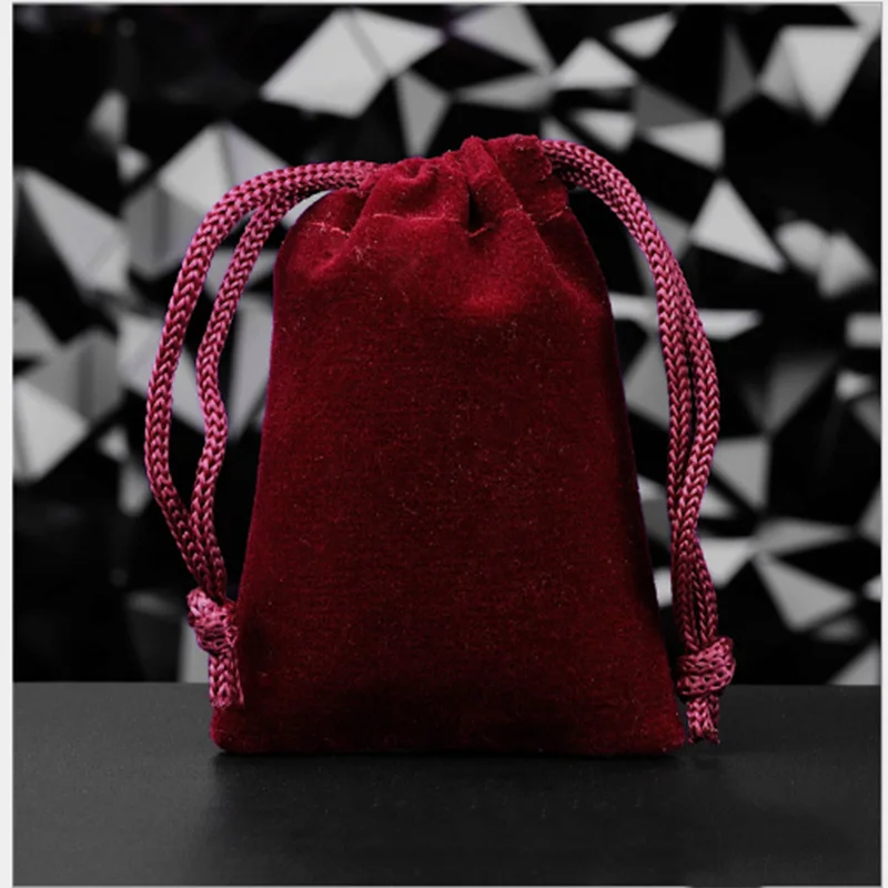 

50pcs Flannelette Wedding Favor Bags Flannel Cosmetic Custom Jewelry Pouches Drawstring Bags 10x12cm 10x15cm 10x20cm 12x15cm