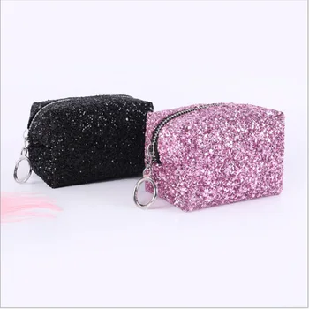 

Personality Sequin Cosmetic Bag Refreshing Bling Bling Makeup Pouch Travel Kit Purse Makeup Bags Girls Cosmetic Case Gift