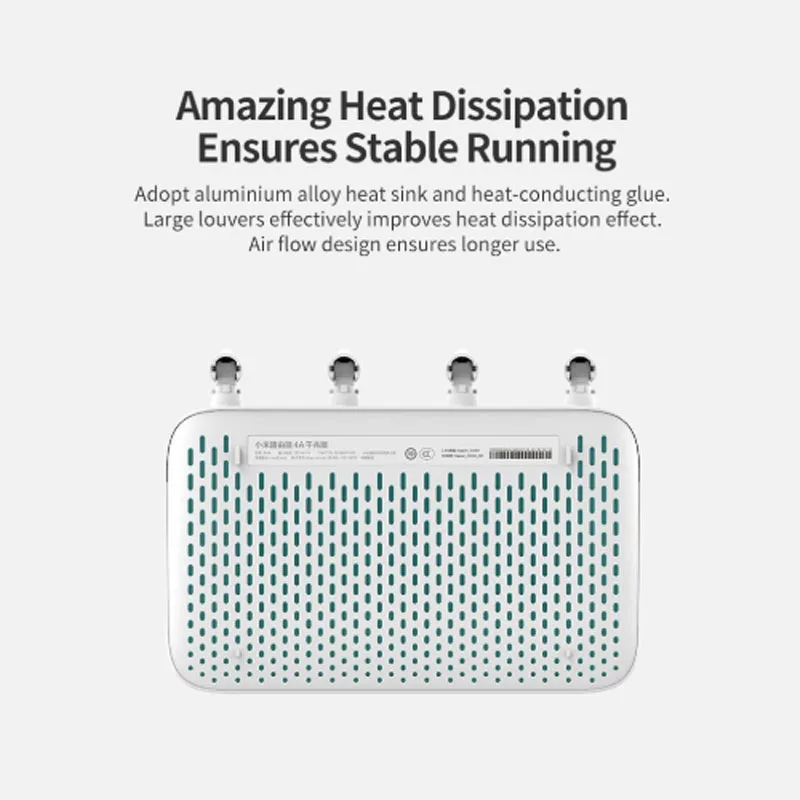 Xiaomi Mi маршрутизатор 4А гигабитная версия 2,4 ГГц 5 ГГц WiFi 1167 Мбит/с WiFi повторитель 128 Мб DDR3 с высоким коэффициентом усиления 4 антенны Сетевой удлинитель