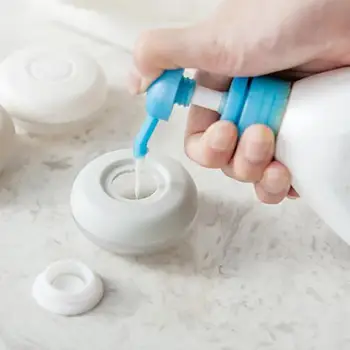 

4Pcs Portable Refillable Press Travel Mini Bottle Conveniet Shampoo Lotion Holder Toiletry Dispenser Storage Bottles Container