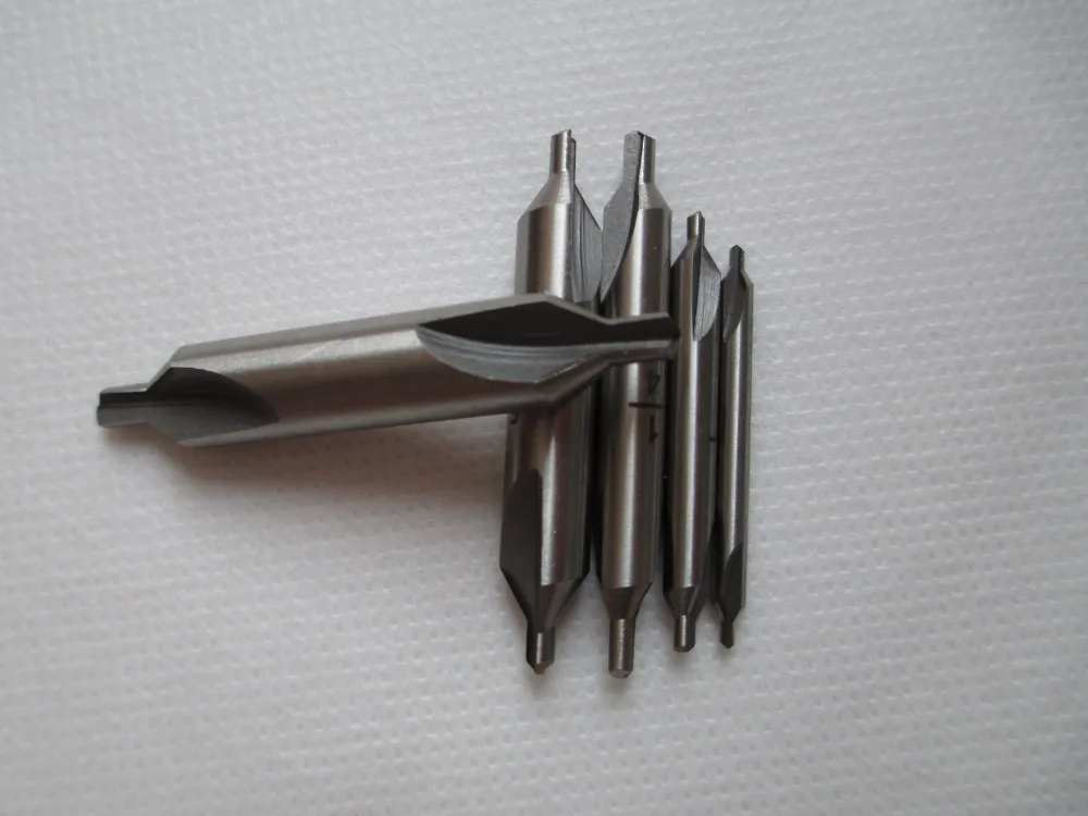 1/8 &quot3/16" 1/4 &quot5/16" 3/8 &quot5 шт. центр HSS 60 градусов сверла для комбинированная