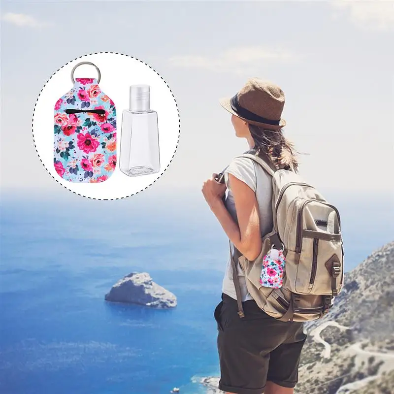 12PCS Hand Sanitizer Bottles Refillable Bottle Covers Set Perfume Storage Containers Cover For Travel Hand Sanitizer Bottle 12PCS Hand Sanitizer Bottles Refillable Bottle Covers Set Perfume Storage Containers Cover For Travel Hand Sanitizer Bottle