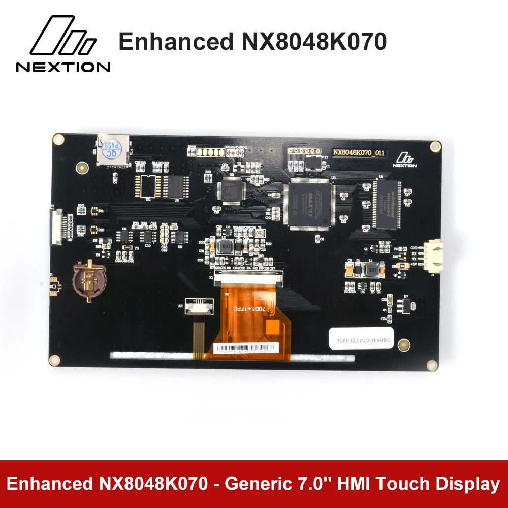 Nextion Enhanced NX8048K070 7 0 ''HMI сенсорный дисплей USART TFT LCD модуль резистивный TTL/5V