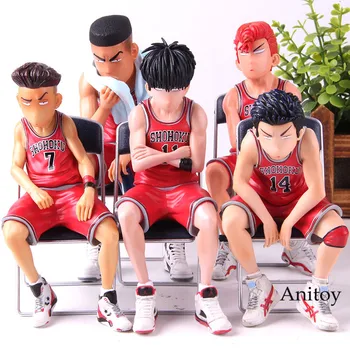 

Slam Dunk Action Figure Hanamichi Sakuragi Rukawa Kaede Mitsui Hisashi Akagi Takenori Miyagi Ryota Collection Model Toy