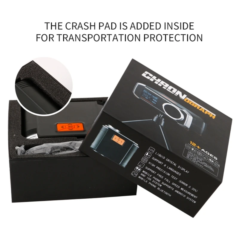 LCD Display Matching Chronograph Shooting Speed Tester Velocity Meter